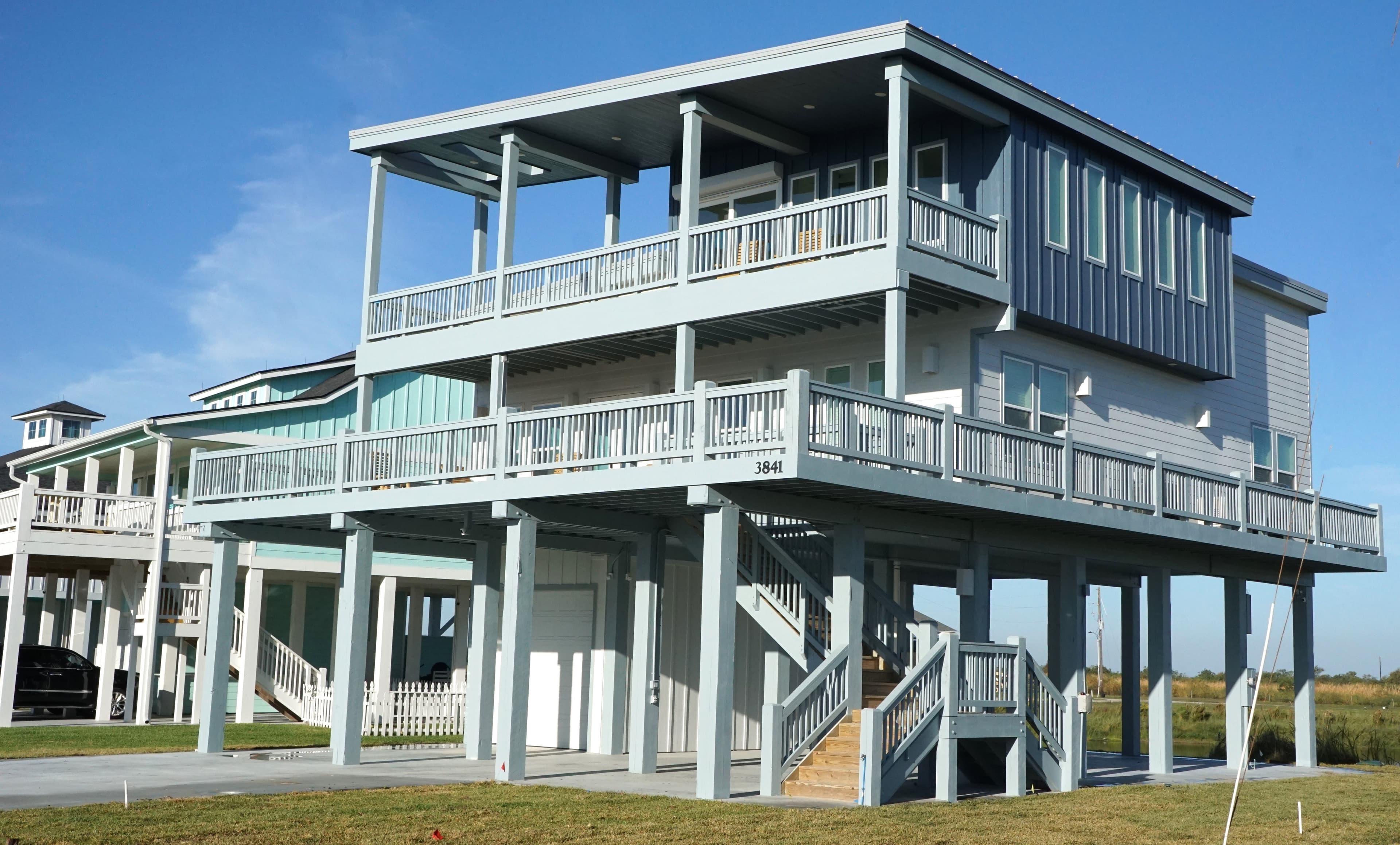 Side view of home